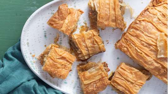 Πίτα με Κολοκυθοανθούς