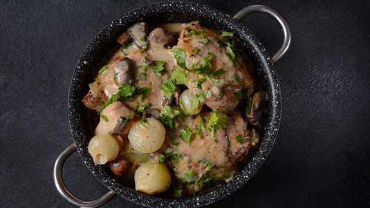 Κατσικάκι Φρικασέ