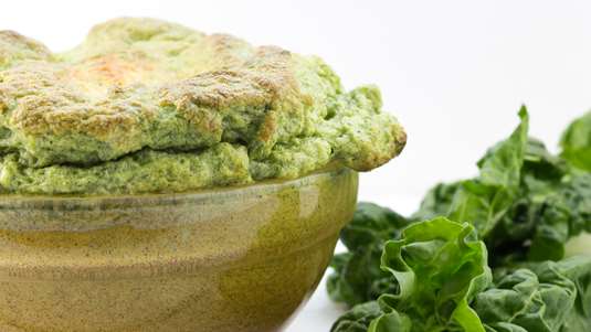 Σουφλέ µε Σπανάκι