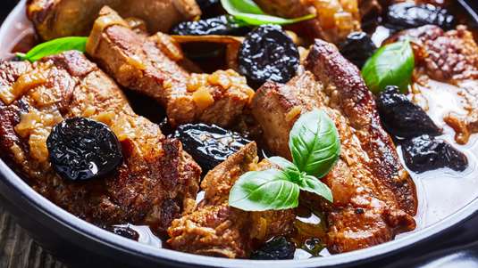 Δαμάσκηνα με Χοιρινό