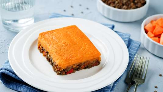 Μουσακάς με Φακές