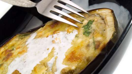 Μελιτζάνες Γεμιστές με Φέτα