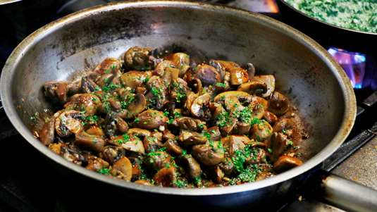 Μανιτάρια Εύκολα στο Τηγάνι