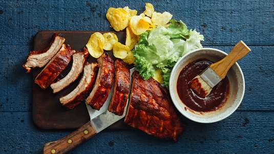 Χοιρινά Παϊδάκια Memphis Style