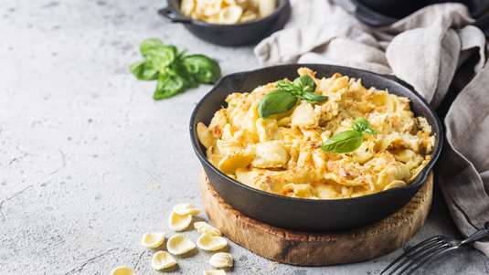 Ζυμαρικά με Καβουρδισμένο Κεφαλοτύρι