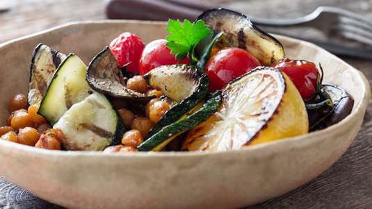 Ζεστή Σαλάτα Λαχανικών