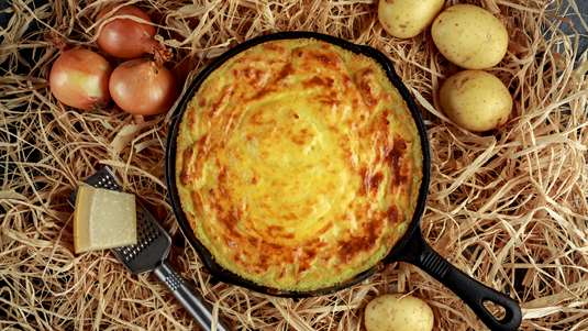 Πατατόπιτα με Αυγά