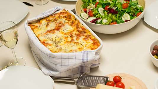 Λαζάνια με Τυριά