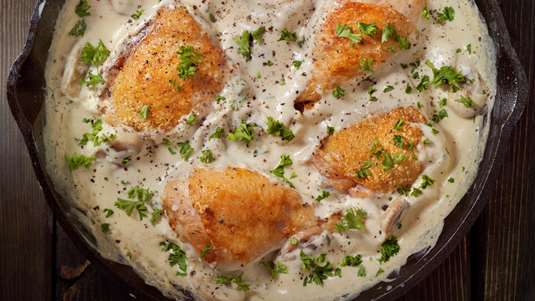 Κοτόπουλο με Γιαουρτένια Κρούστα