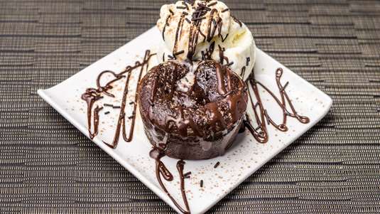 Σουφλέ με Γλυκό Κεράσι