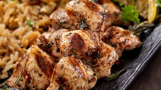 Κοτόπουλο Κοντοσούβλι στη Λαδόκολλα