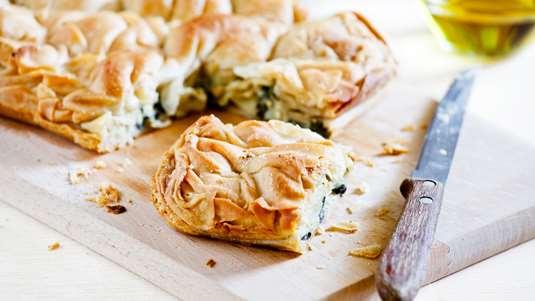 Πίτα με Βλίτα και Κολοκυθάκια