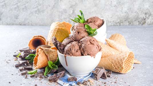 Παγωτό Πραλίνα