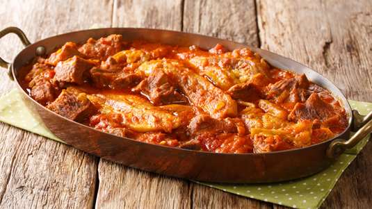 Μελιτζάνες στο Φούρνο με Μοσχαράκι