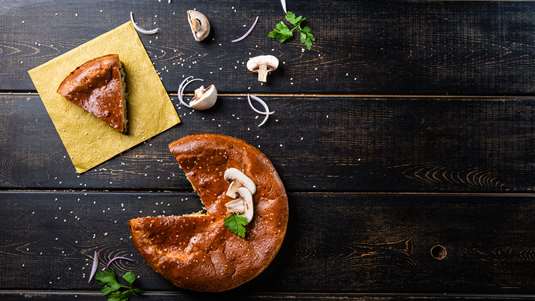 Πίτα με Ανθότυρο, Άνηθο και Μανιτάρια