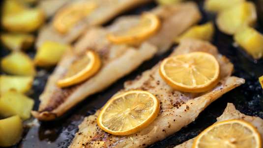 Ψάρι Πλακί στο Φούρνο