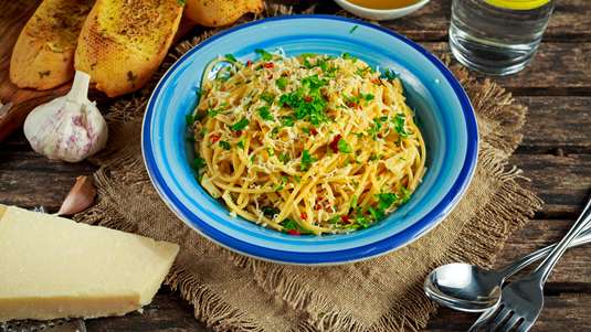 Σπαγγέτι Αglio e Οlio