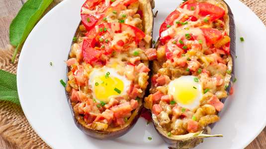 Αυγά με Μελιτζάνες