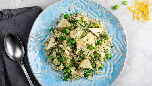 Αγκινάρες Πιλάφι