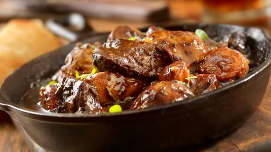 Μοσχάρι Στιφάδο στη Γάστρα