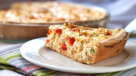 Εύκολη Τάρτα με Κοτόπουλο