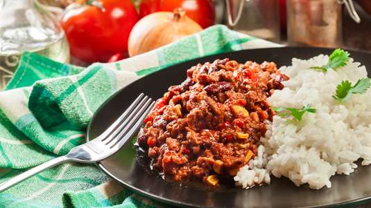 Ρύζι με Κιμά στο Φούρνο