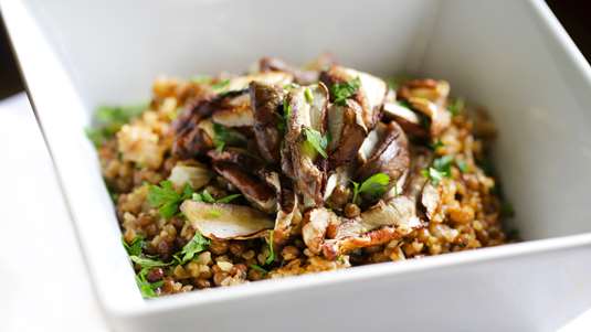 Πλιγούρι με Μανιτάρια