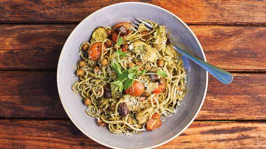 Ζυμαρικά με Λαχανικά