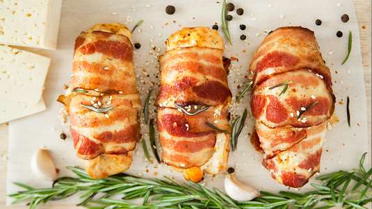 Κοτορολάκια με Γέμιση Φιστικιού