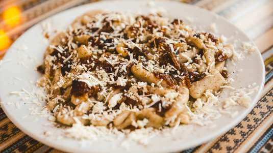 Στριφτάρια µε Τραχανά