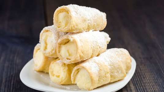 Μπουρεκάκια με Κρέμα