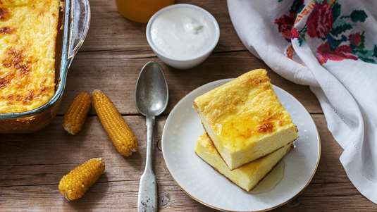 Καλαμποκόπιτα με Μέλι