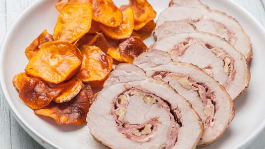 Ψαρονέφρι Γεμιστό στη Λαδόκολλα