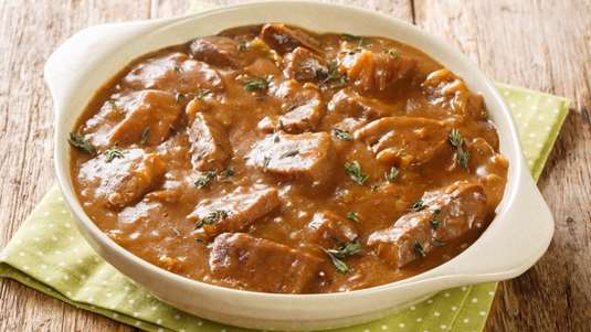 Carbonnade βοδινού στην κατσαρόλα