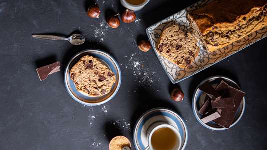 Κέικ με Κάστανα και Σοκολάτα