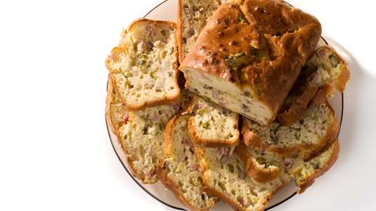 Κέικ με Ζαμπόν και Τυρί