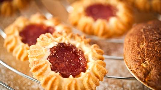 Μπισκότα με Μαρμελάδα