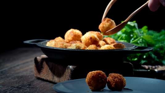 Πατατοκροκέτες με Κιμά