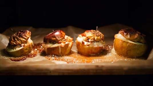 Μήλα Ψητά στο Φούρνο