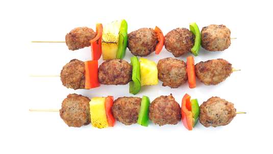 Κεφτέδες με Πιπεριές και Πατάτες