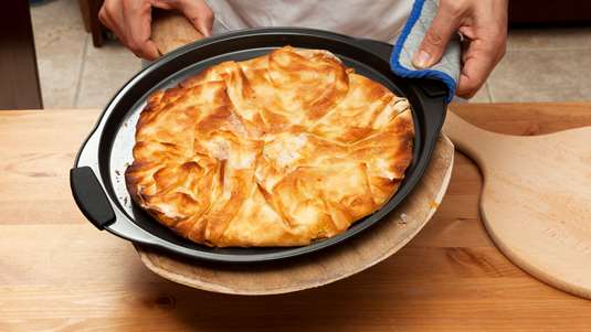 Πατσαβουρόπιτα Ηπείρου με Κιμά