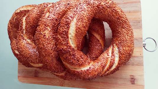 Γλυκά Κουλούρια με Σουσάμι