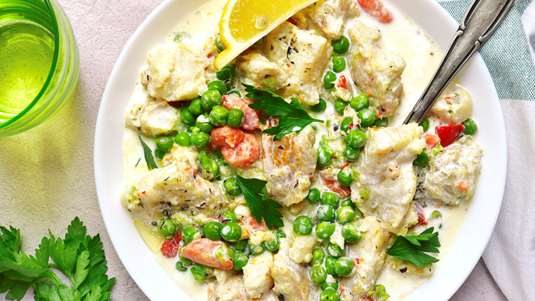 Μπακαλιάρος Φρικασέ