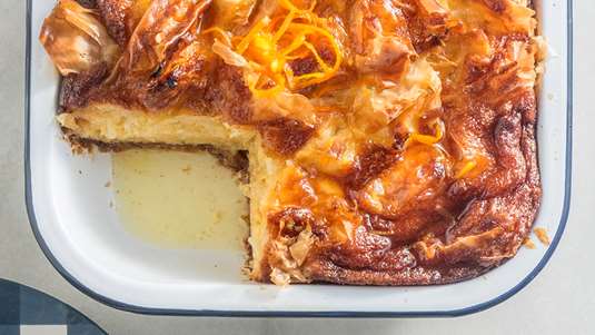 Πορτοκαλόπιτα χωρίς Ζάχαρη