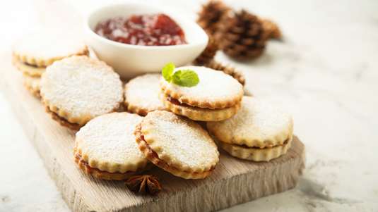 Μπισκότα Φραουλένια