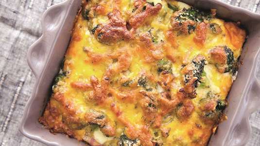 Πίτα με Μπρόκολο και Φέτα