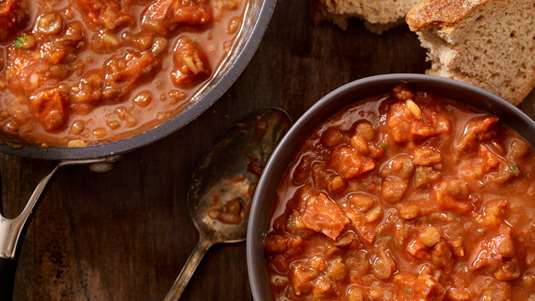 Χοιρινό με Φασόλια Γίγαντες