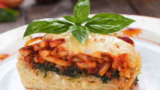 Παστίτσιο με Σπανάκι