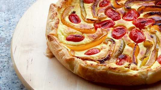 Πολύχρωμη Πιπερόταρτα