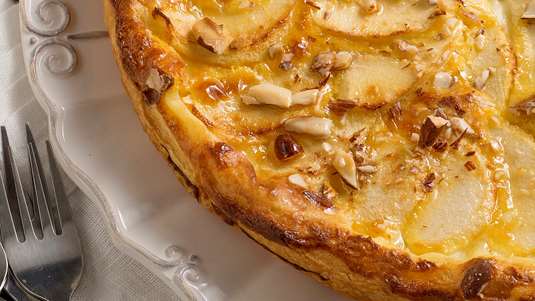 Μηλόπιτα-Κέικ με Μαρμελάδα Πορτοκάλι